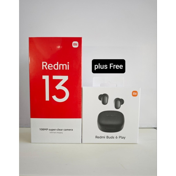 Redmi 13 6GB/128GB Plus Free Redmi buds 6 play