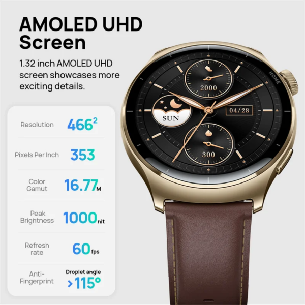 Mibro Lite 3 Pro SmartWatch with GPS & Bluetooth Calling