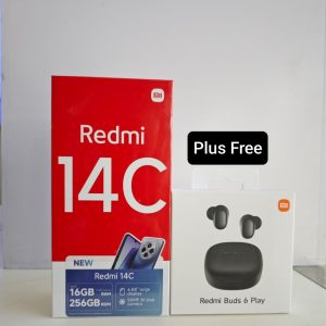 Xiaomi Redmi 14C 8GB/256GB Smartphone + Free Redmi buds 6 play