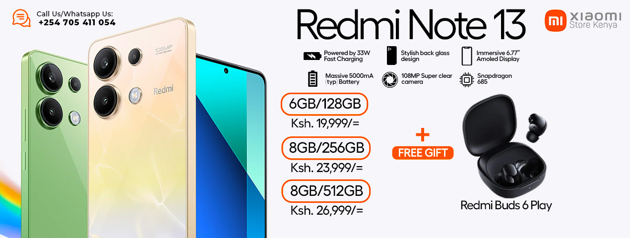 Official Xiaomi Store Kenya | Xiaomi Redmi Phones Price in Kenya