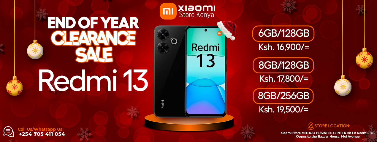 REDMI 13 Slider Desktop