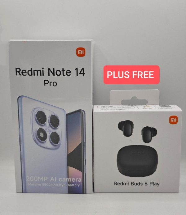 Xiaomi Redmi Note 14 Pro 12GB/512GB Plus Free Redmi Buds 6 play