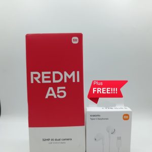 Xiaomi Redmi A5 4G (4+128GB) Plus Free Xiaomi Type C Earphone