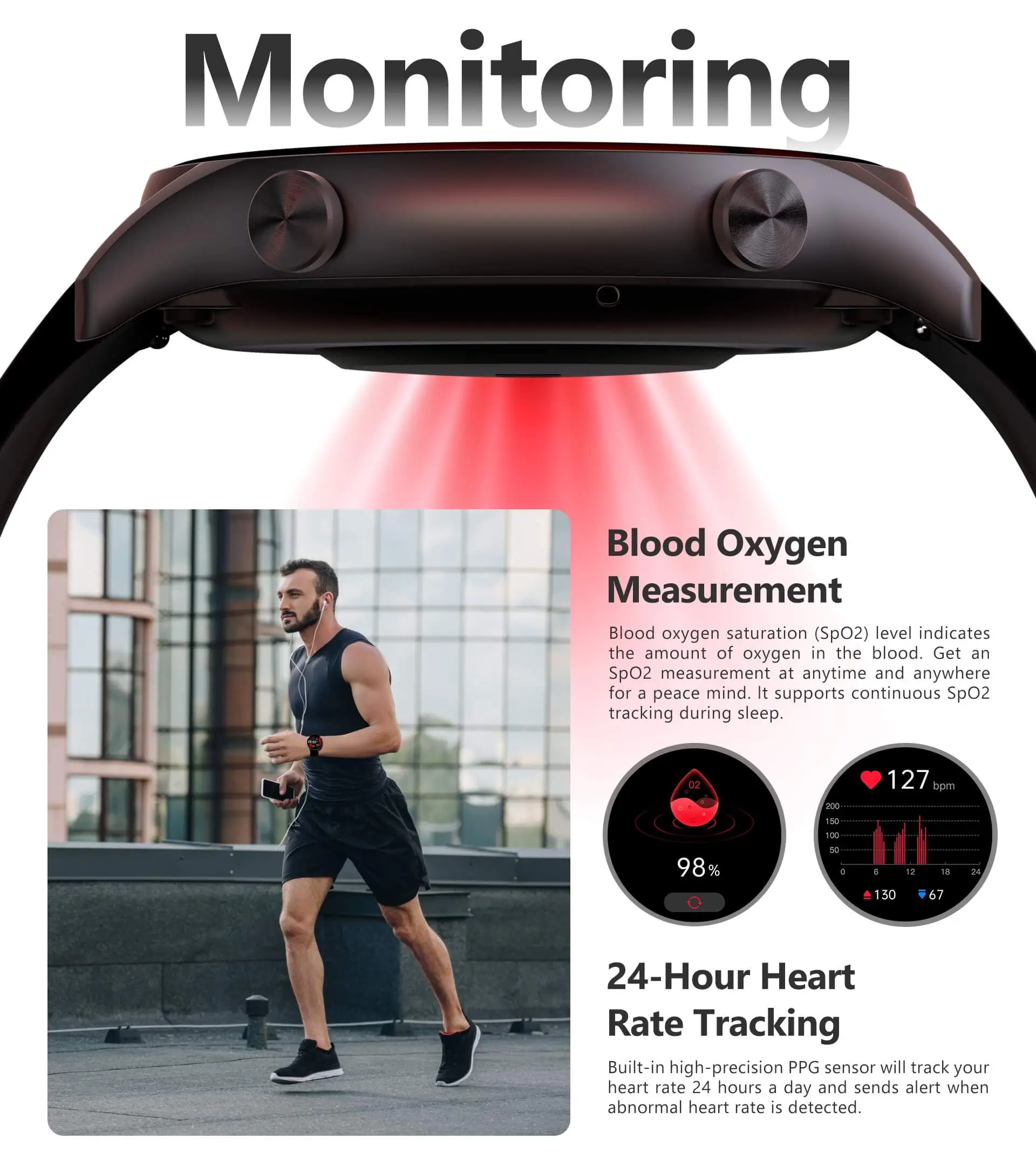 Best Kieslect Smartwatch in Kenya Calling Watch with Stress Monitor