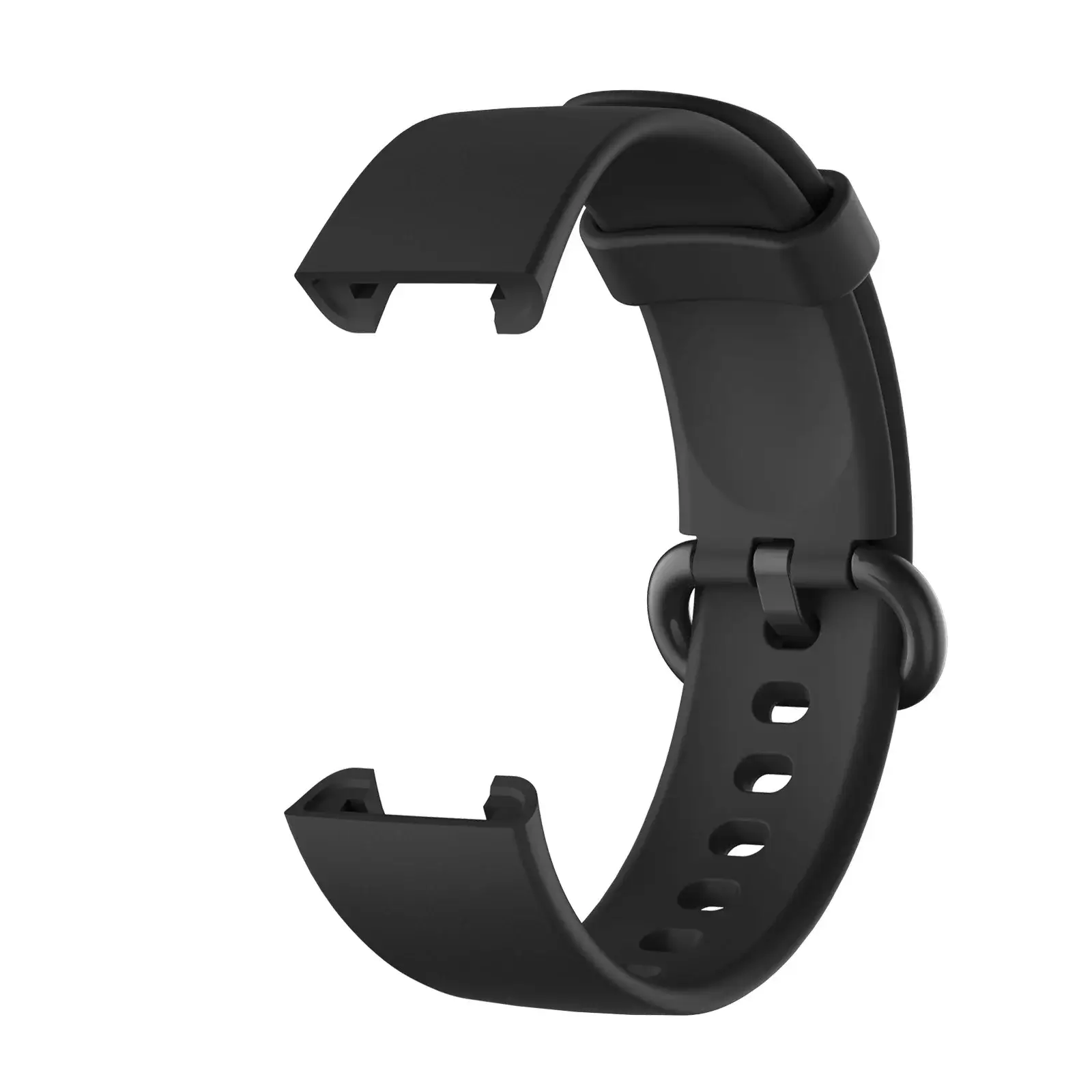 Black TPU Watch Strap Replacement Kenya Redmi Watch 2 Lite Close Up