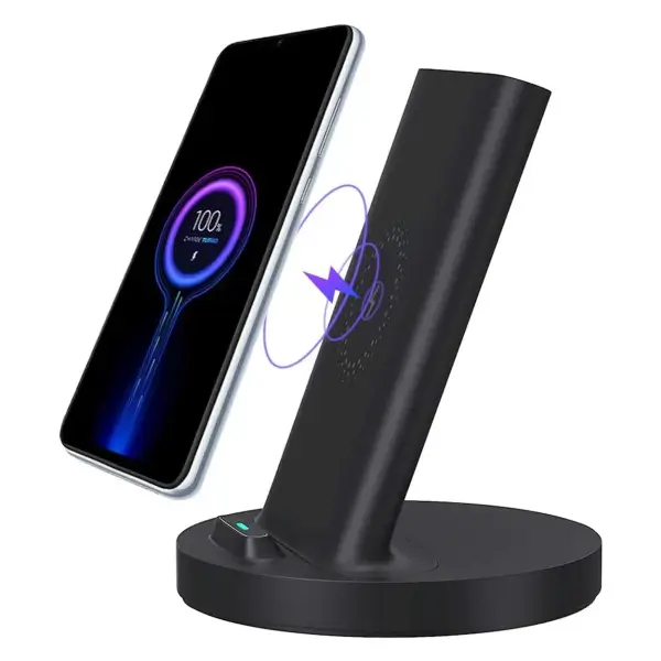 Mi 20W Wireless Charging Stand Fast Charger with Type C Input