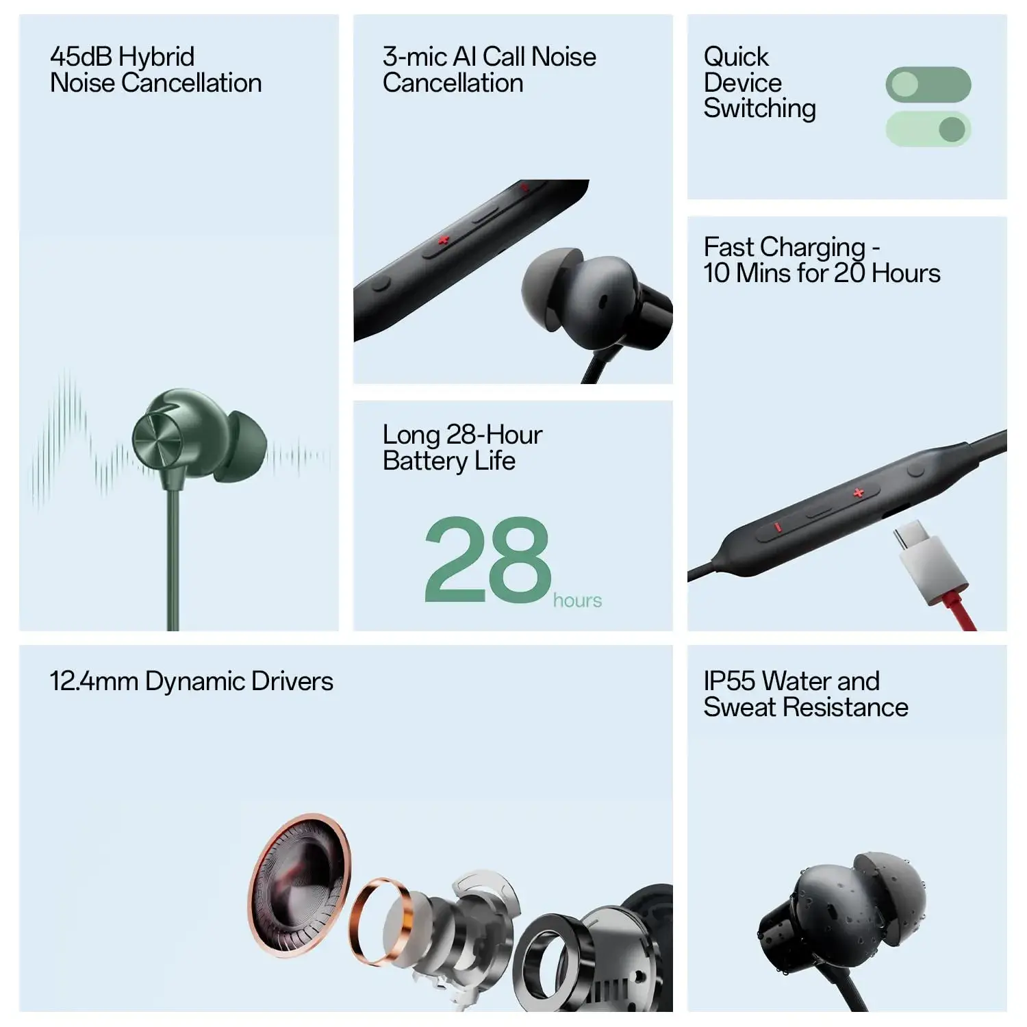 OnePlus Bullets Wireless Z2 Long Battery Life Earphones Kenya