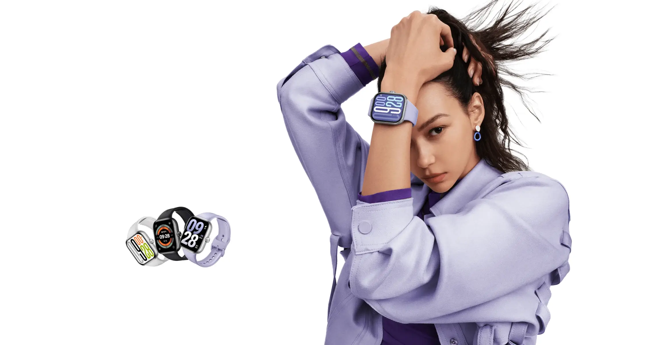 Redmi Watch 5 Lavender Purple Worn on Wrist Active Lifestyle Kenya