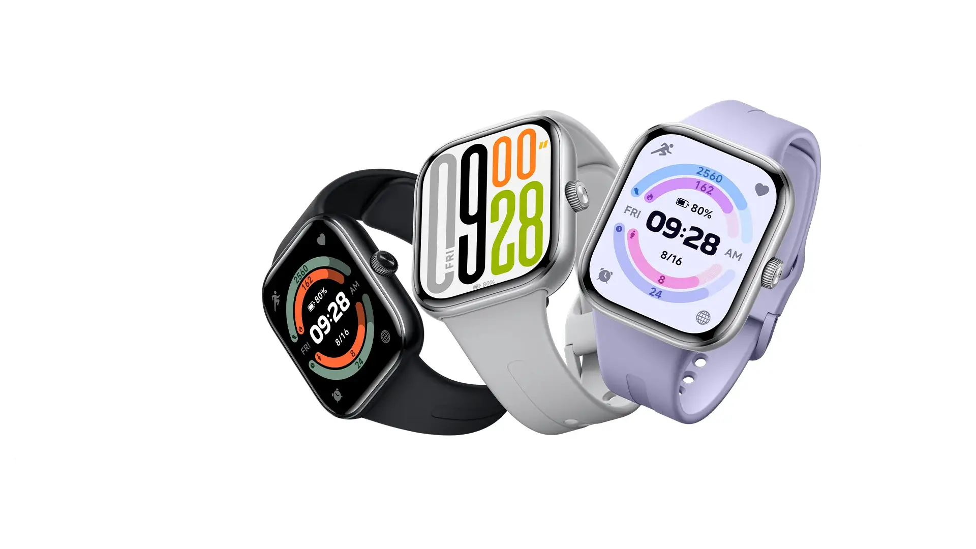Redmi Watch 5 Price in Kenya Silver Gray and Lavender Purple