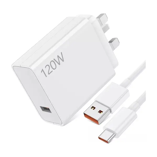Xiaomi 120W Fast Charger Original High Speed Charging Adapter