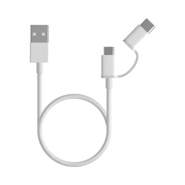 Xiaomi 2 in 1 Type C Cable Dual Interface for Type C & Micro USB Devices