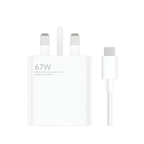 Xiaomi 67W Charger Combo (Type-A) – Original Global Version with Cable