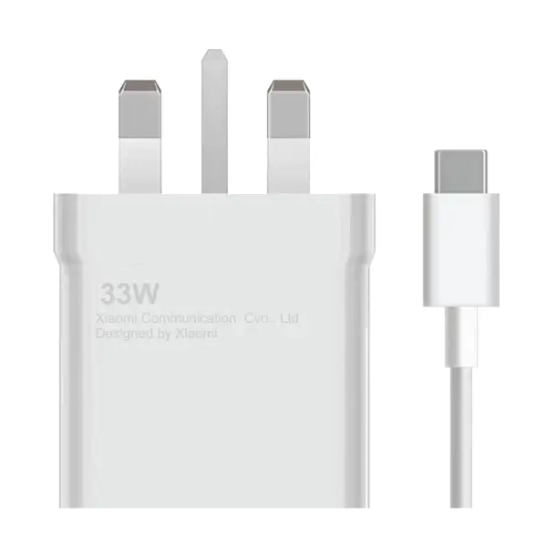 Xiaomi Mi 33W Charger Combo (Type-A) – Original Adapter with Cable