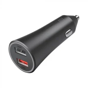 Xiaomi Mi 37W Dual-Port Car Charger with QC 3.0 Fast Charging – Compact Design