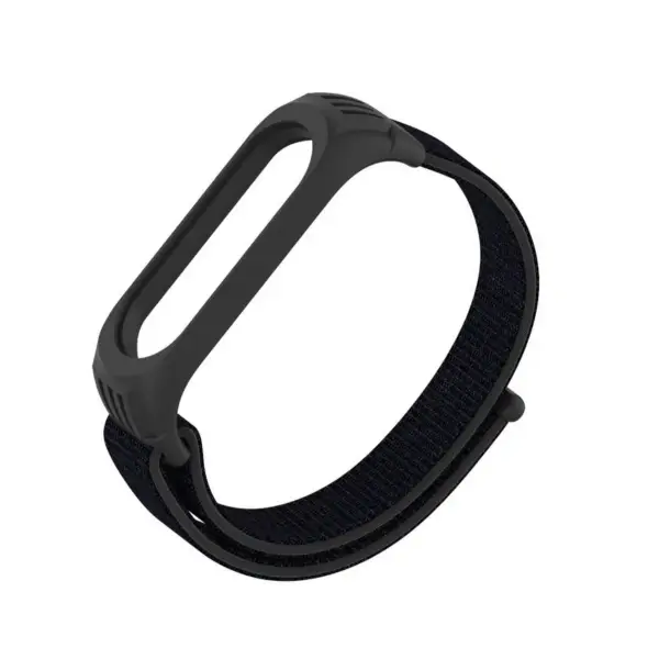 Xiaomi Mi Band 4 or 5 or 6 Nylon Loop Strap Adjustable Replacement Band