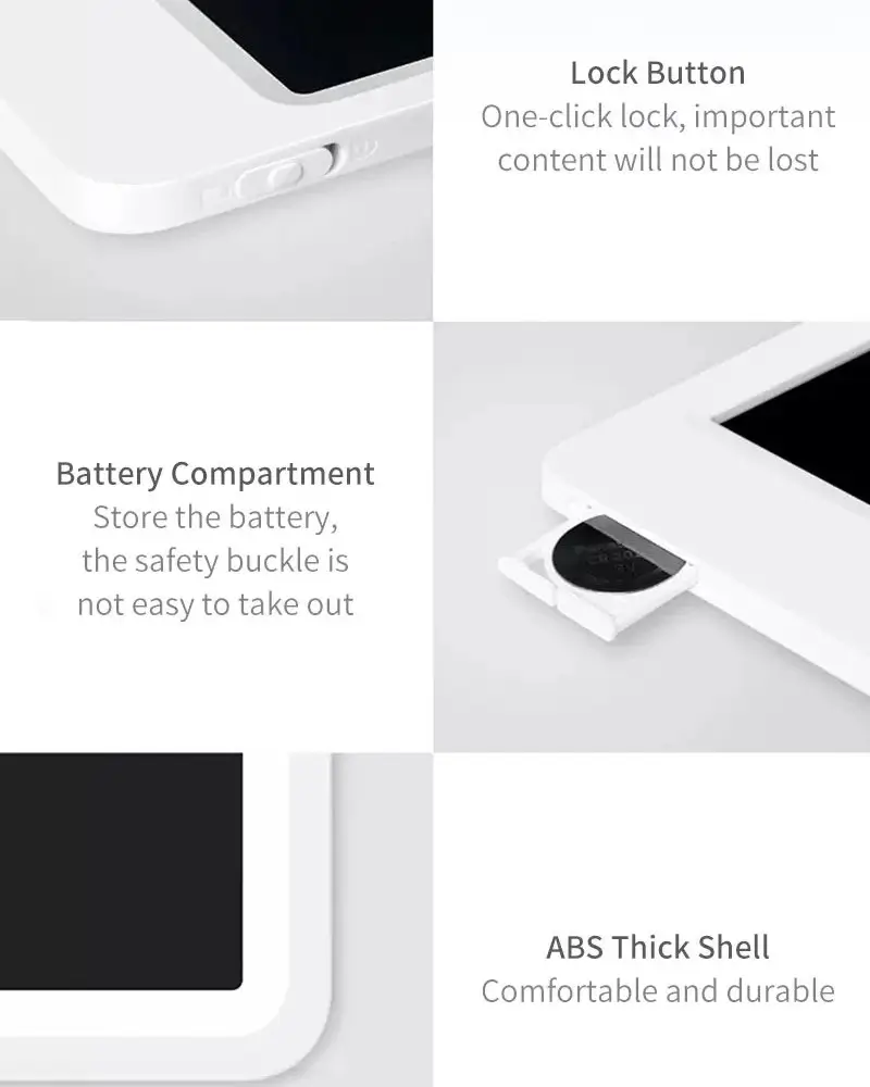 Xiaomi Mi LCD Writing Tablet 13.5 – Digital E-Writer Pad for Notes & Drawing