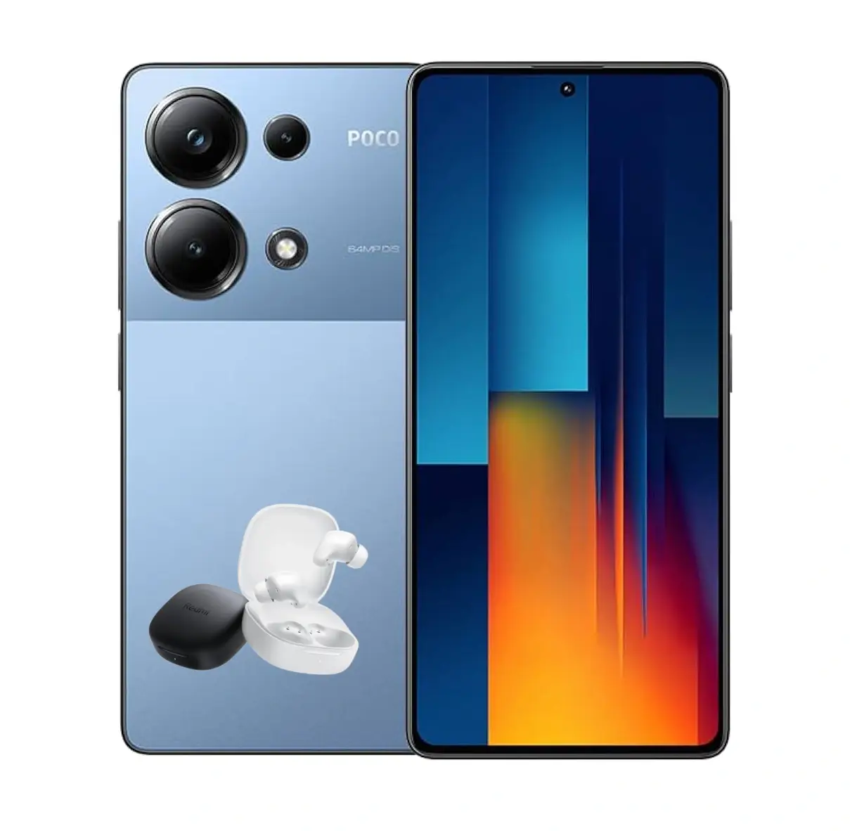 Xiaomi Poco M6 Pro 4G - 12GB RAM 512GB Smartphone + Free Redmi Buds 6 Play