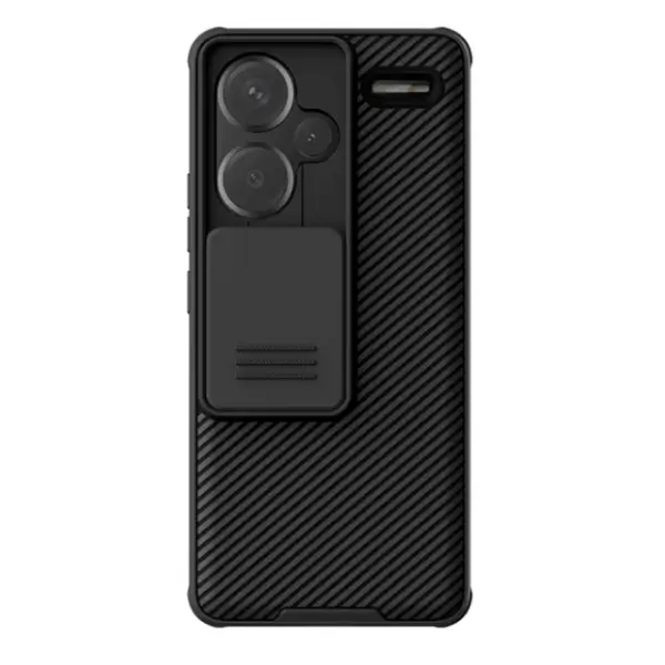 Xiaomi Redmi Note 13 Pro Plus Case with Slide Camera Cover Lens Protector