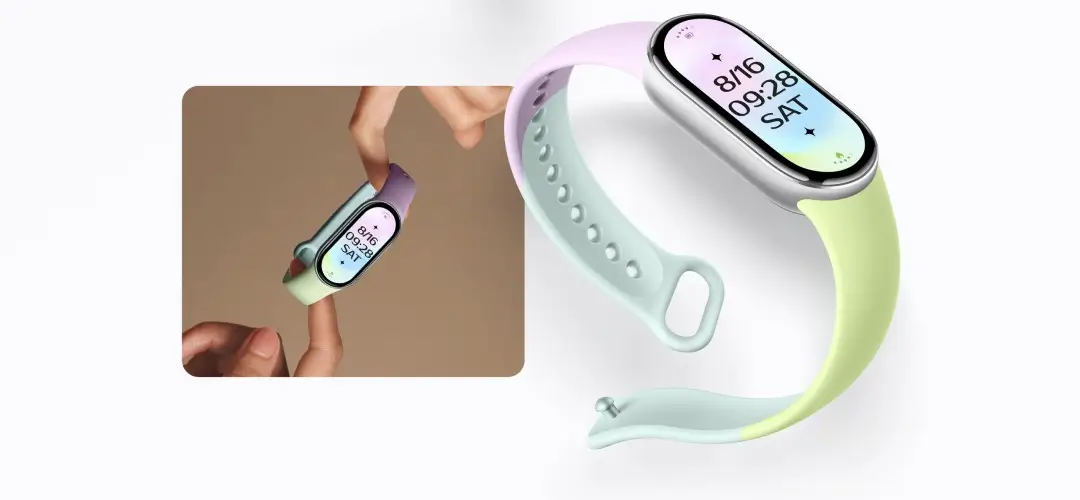 Xiaomi Smart Band 10 1.72 inch AMOLED Display & 21-Day Battery Life