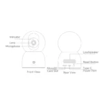Xiaomi Smart Camera C700 8MP 4K AI Smart Home Camera Night Vision WiFi 6
