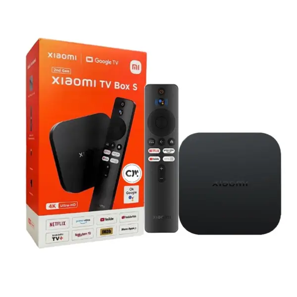 Xiaomi TV Box S (2nd Generation) – 4K Ultra HD Android Streaming Media Player