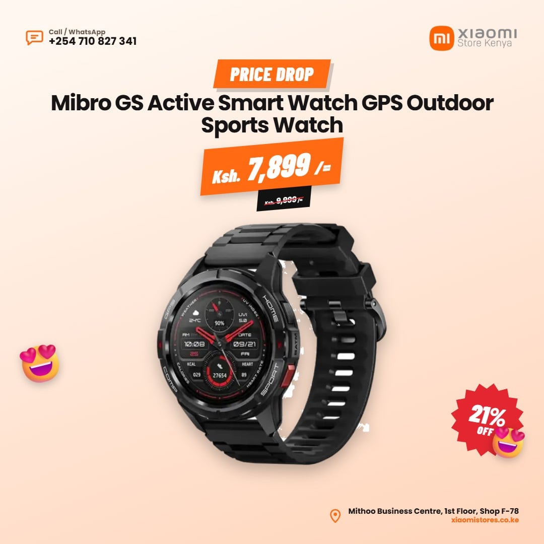 Mibro GS Active Smart Watch GPS Outdoor Sports Watch