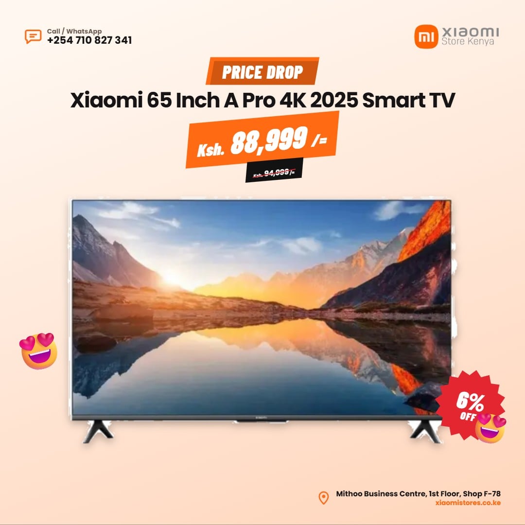 Xiaomi 65 Inch A Pro 4K 2025 Smart TV – TV Sale Xiaomi 65 Inch A Pro 4K 2025 Smart TV