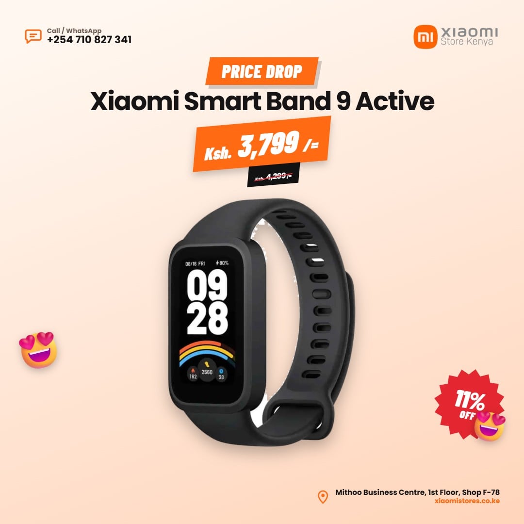 Xiaomi Smart Band 9 Active Offer Studio poster