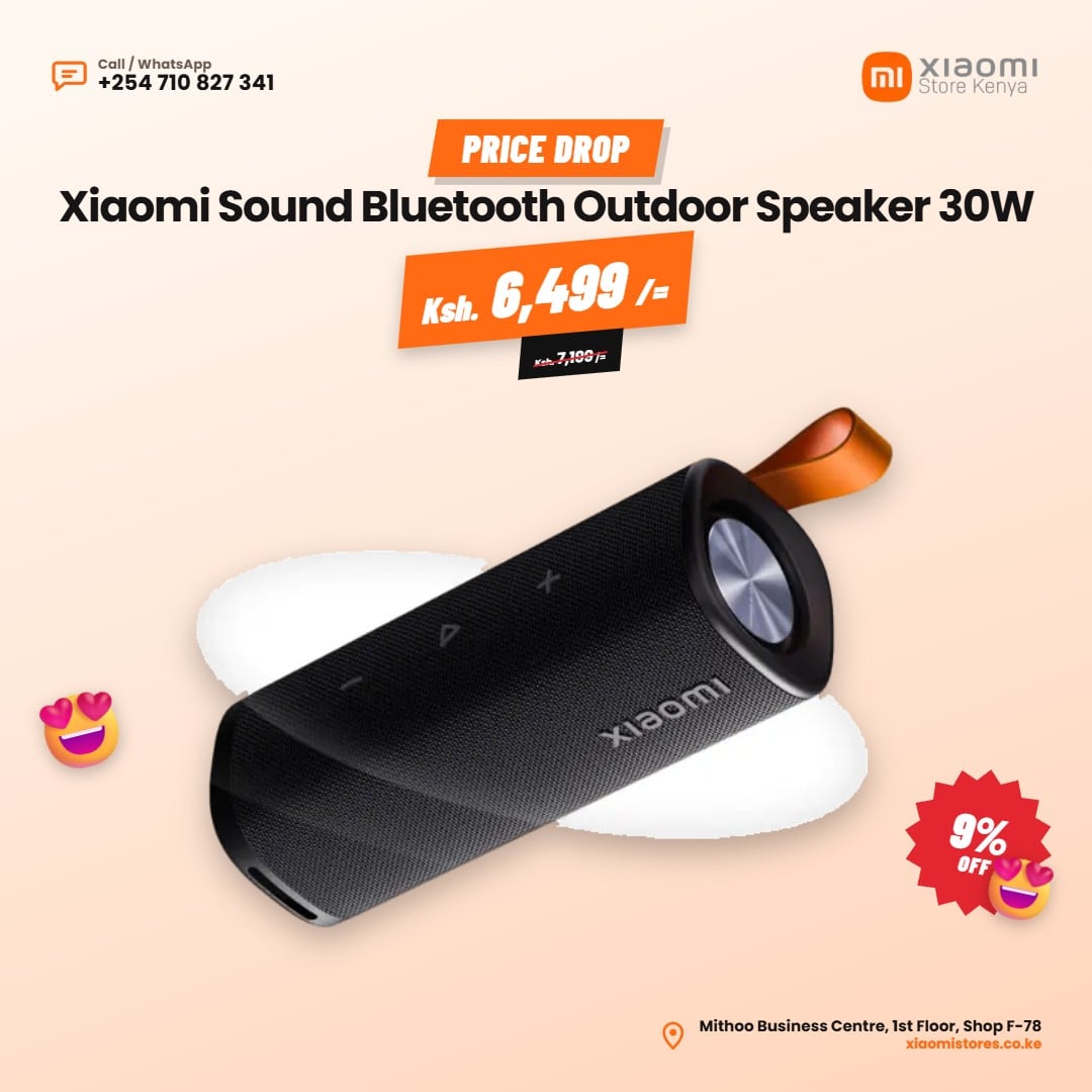 Xiaomi Sound Bluetooth Outdoor Speaker 30W Offer Studio poster