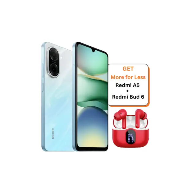 Redmi A5 4G and Redmi Buds 6 Bundle