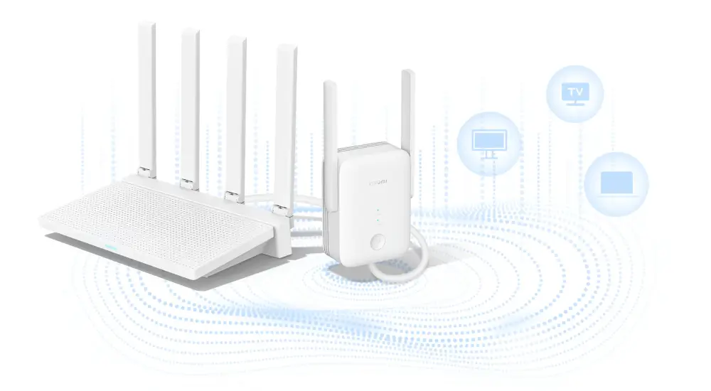 Xiaomi Wi-Fi Range Extender AX1500 Dual-Band Wi-Fi 6 Boosts Signal Up to 1500Mbps