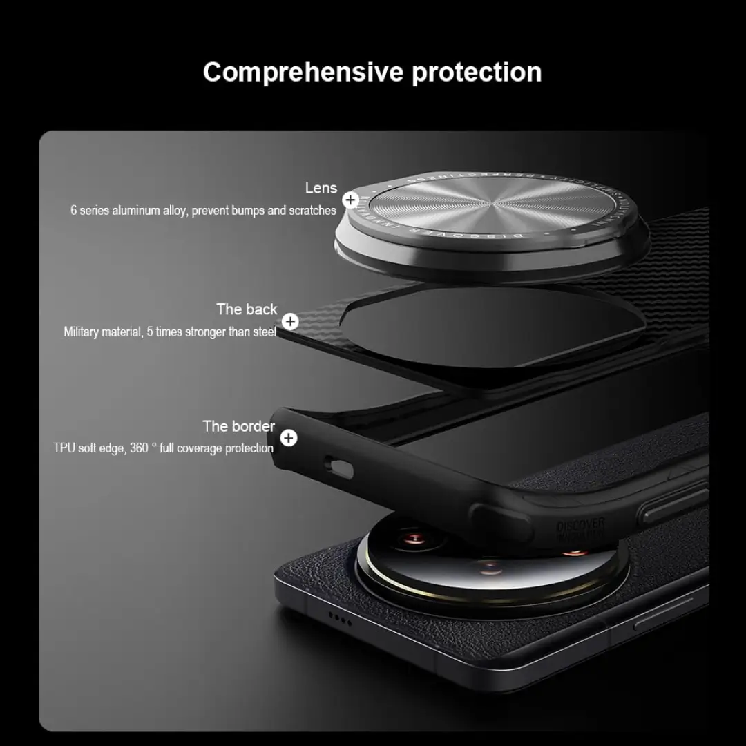 Xiaomi 15 Ultra Nillkin CamShield Case with Sliding Camera Cover