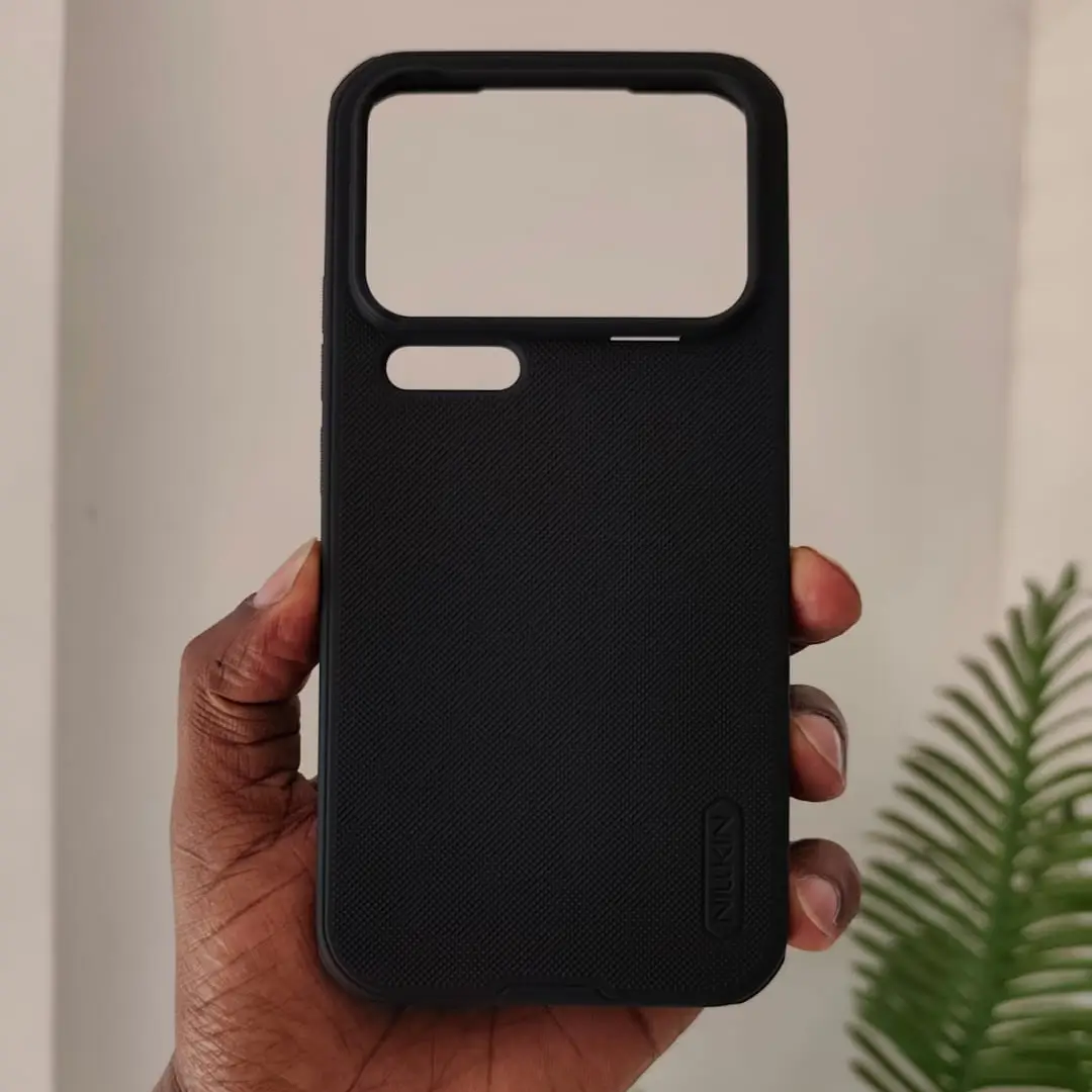 Xiaomi 17 Pro Max Nillkin Case Black Slim Dual-Material Protection