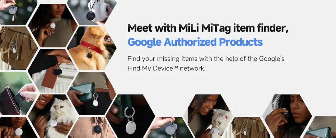 MiTag Duo Key Finder and Luggage Tracker IP67 Waterproof