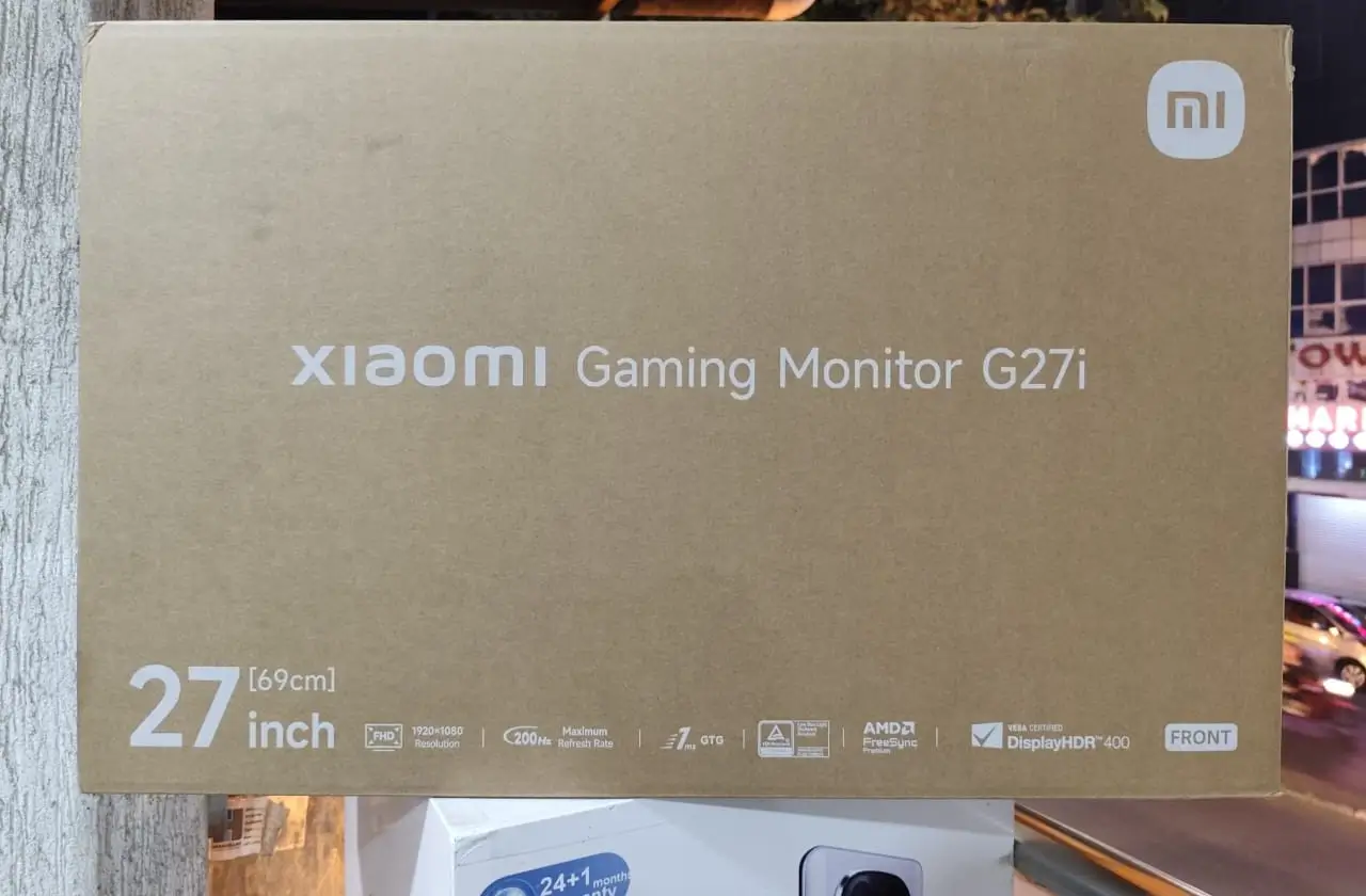 Xiaomi Gaming Monitor G27i 27 Inch Screen Price in Kenya Buy Online Nairobi in it's Box