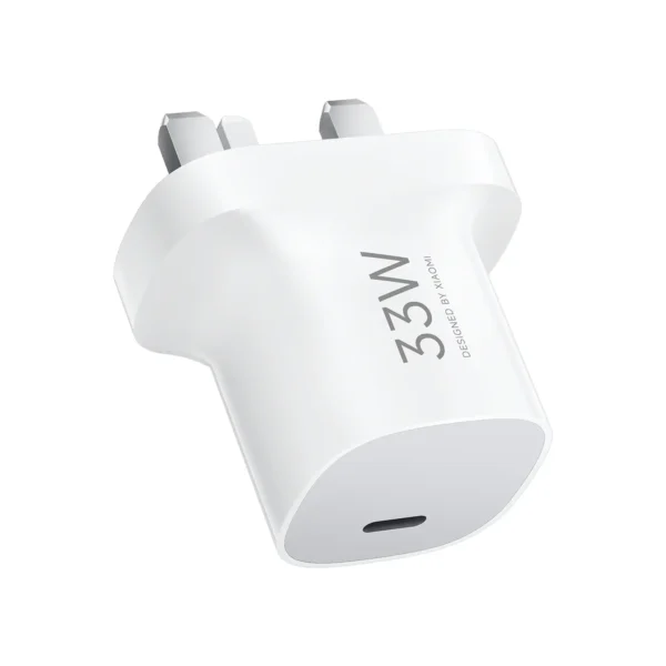 3 Pin Original Xiaomi 33W Nano Power Adapter for USB C
