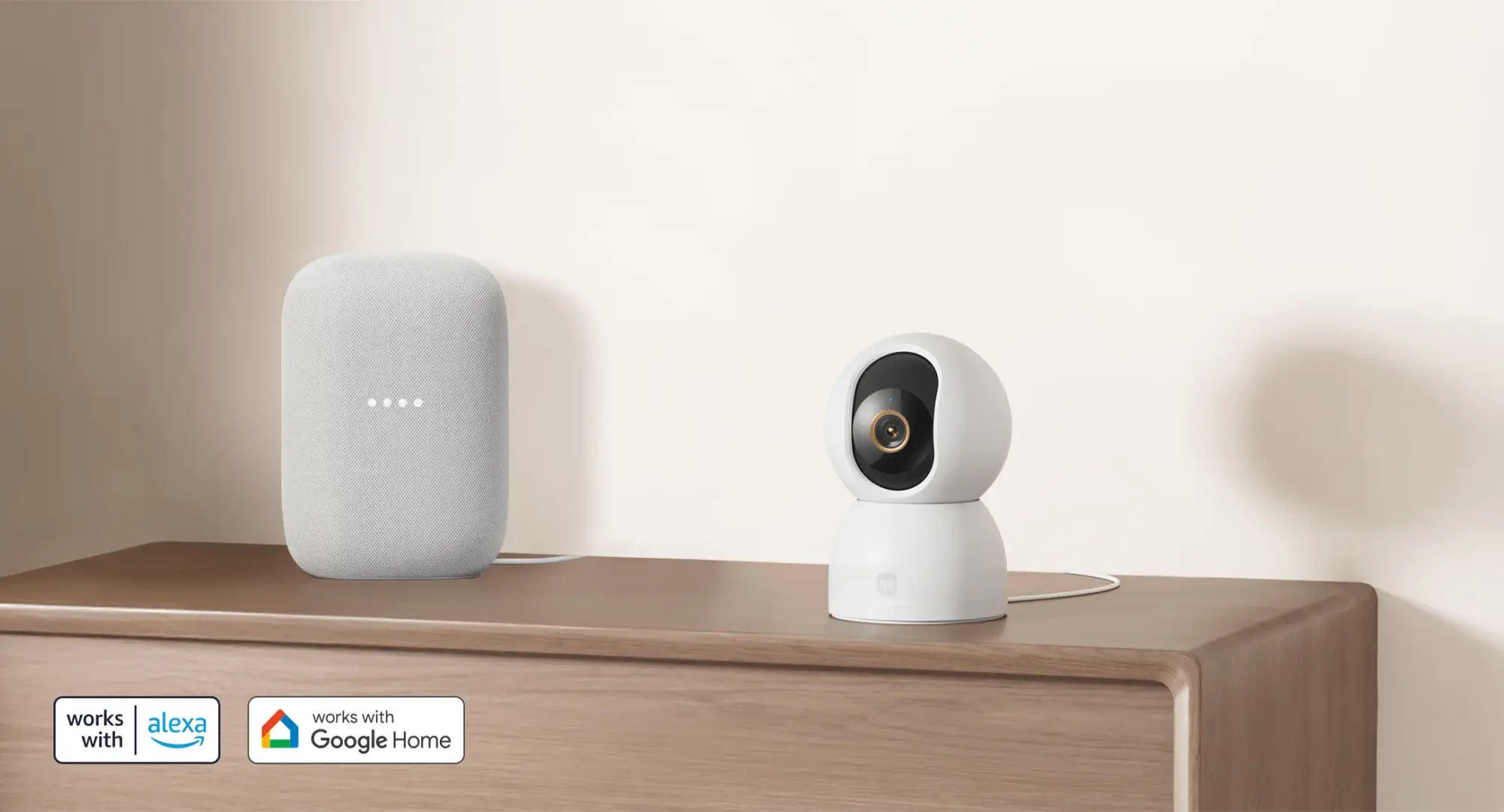 Indoor CCTV Camera with Motion Alerts Cloud and SD Card Storage