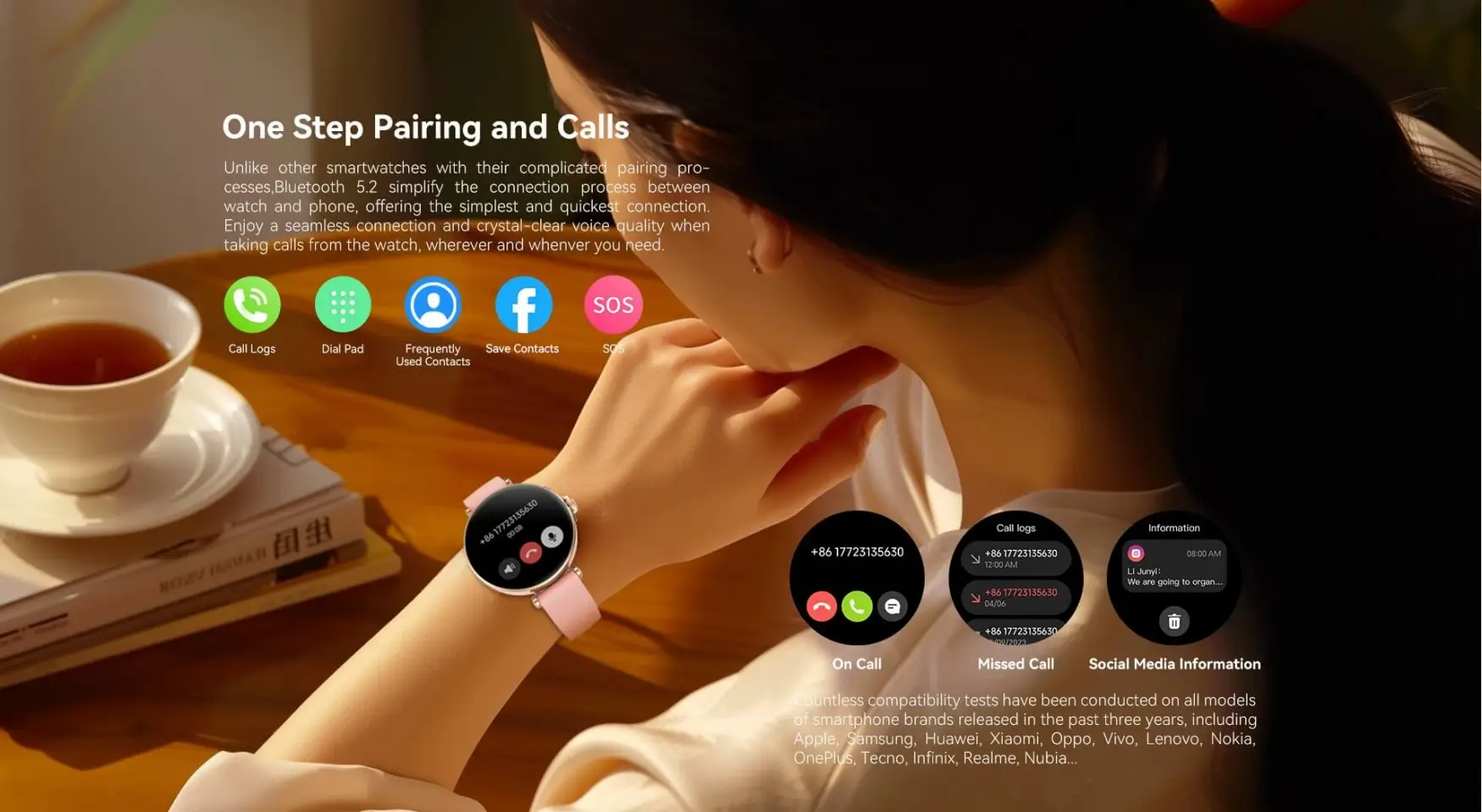Kieslect Pura Bluetooth Calling Smart Watch Price in Kenya