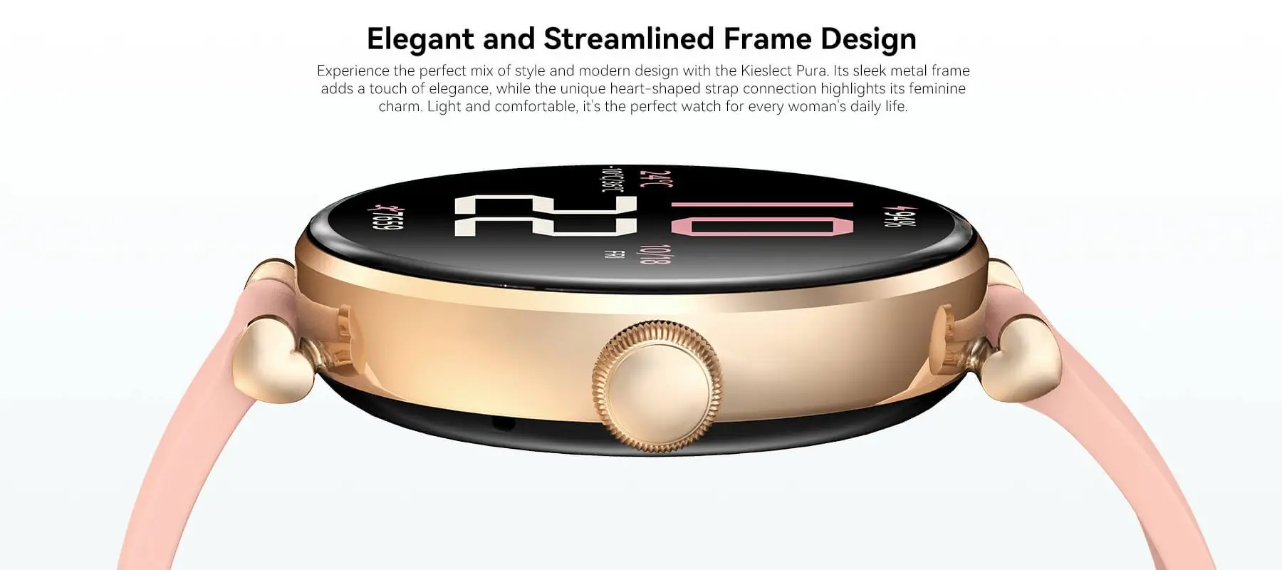 Kieslect Pura Metal Frame Women Smart Watch Kenya