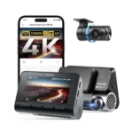 70mai 4K Dash Cam A810S 4K UHD Dual Channel GPS WiFi 6 Supercapacitor Dash Camera