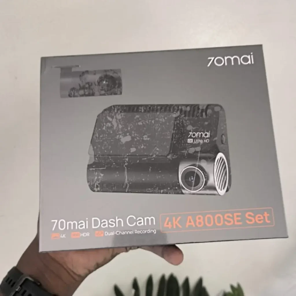 70mai A800SE 4K Front And Rear Dash Cam — image 2