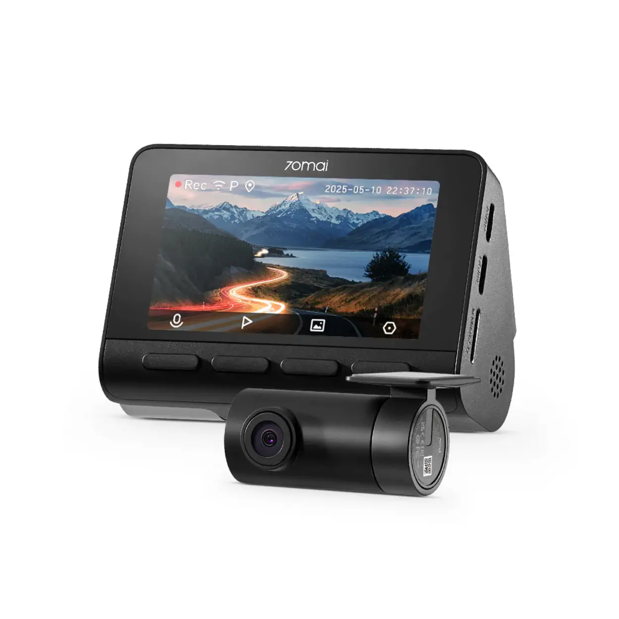 70mai Dash Cam 4K A800SE Front And Rear Dash Cam True 4K HDR Dual Channel GPS