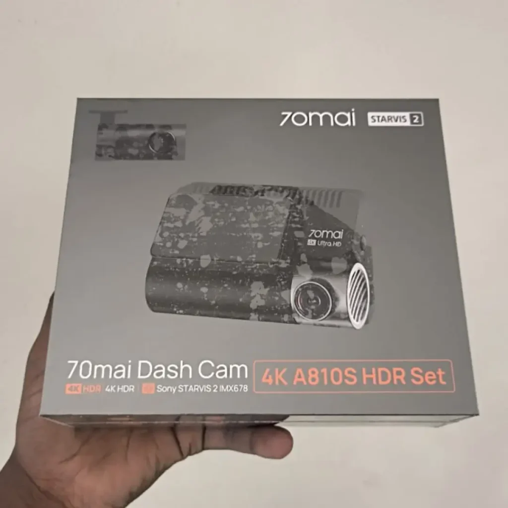 4K Dash Cam A810S Front and Rear — image 2