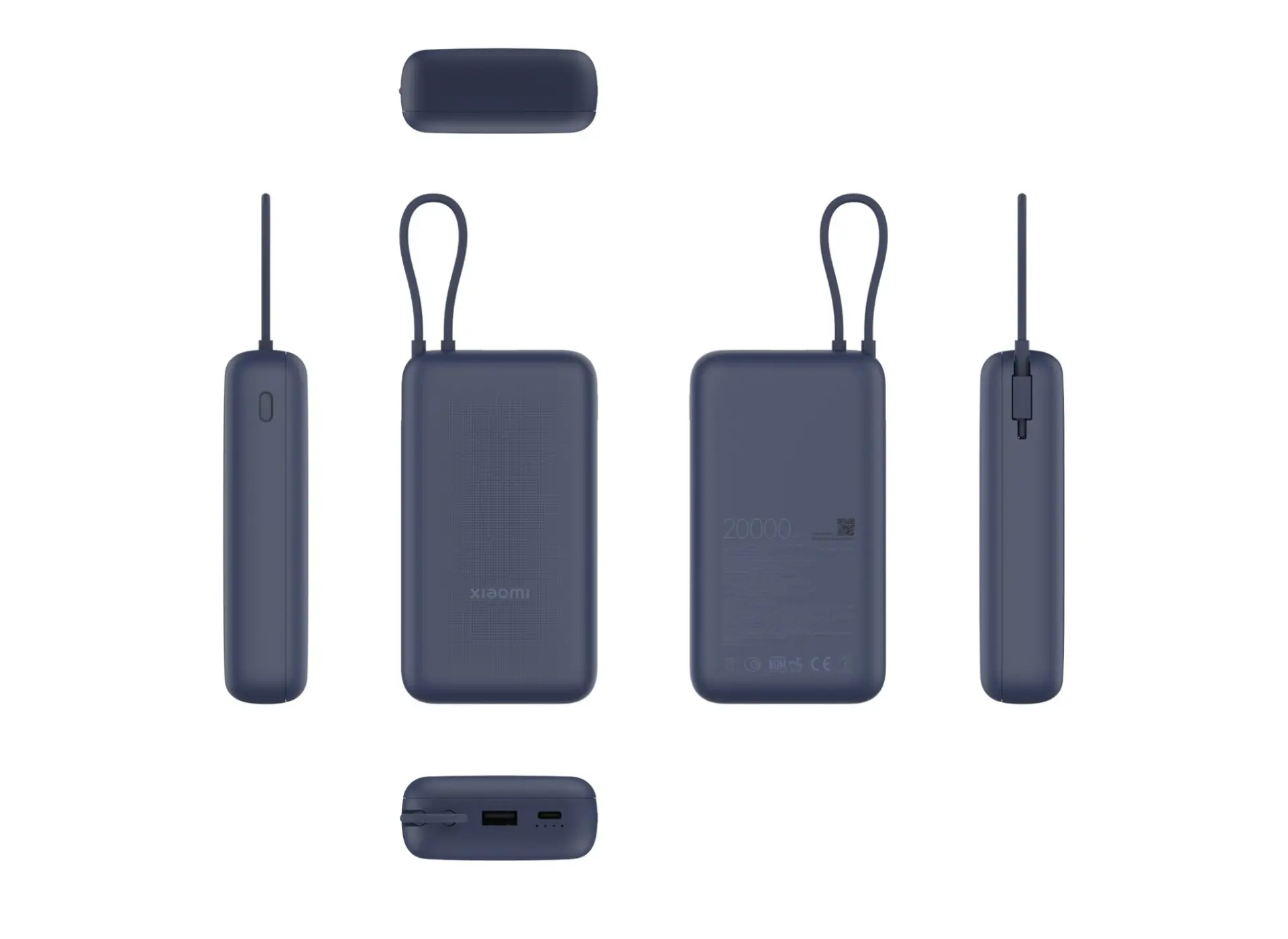 Buy Xiaomi 33W Power Bank 20000mAh Kenya with Integrated USB-C Cable