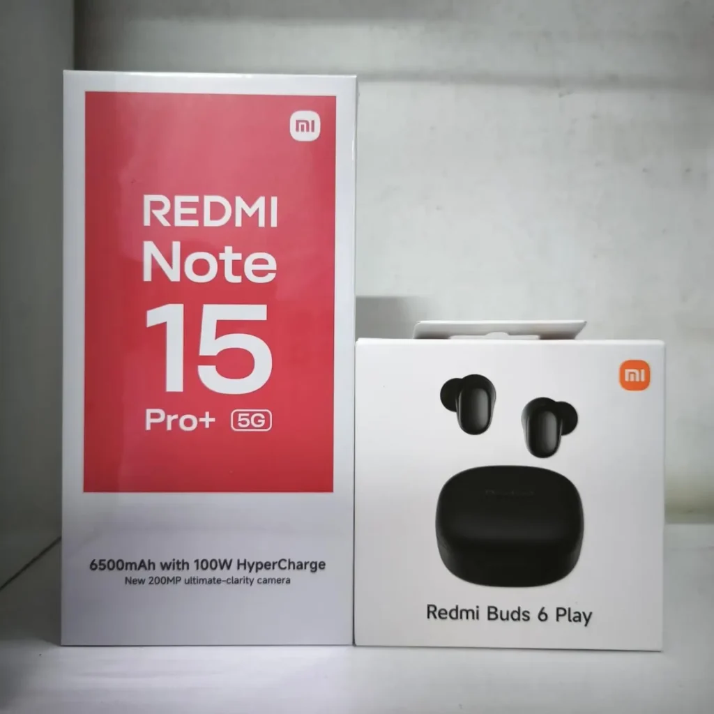 REDMI Note 15 Pro Plus 5G 12GB 512 GB and free Redmi Buds 6 Play