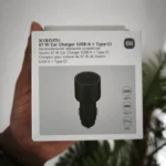 Xiaomi 67W Fast Car Charger Dual Port USB A Type C