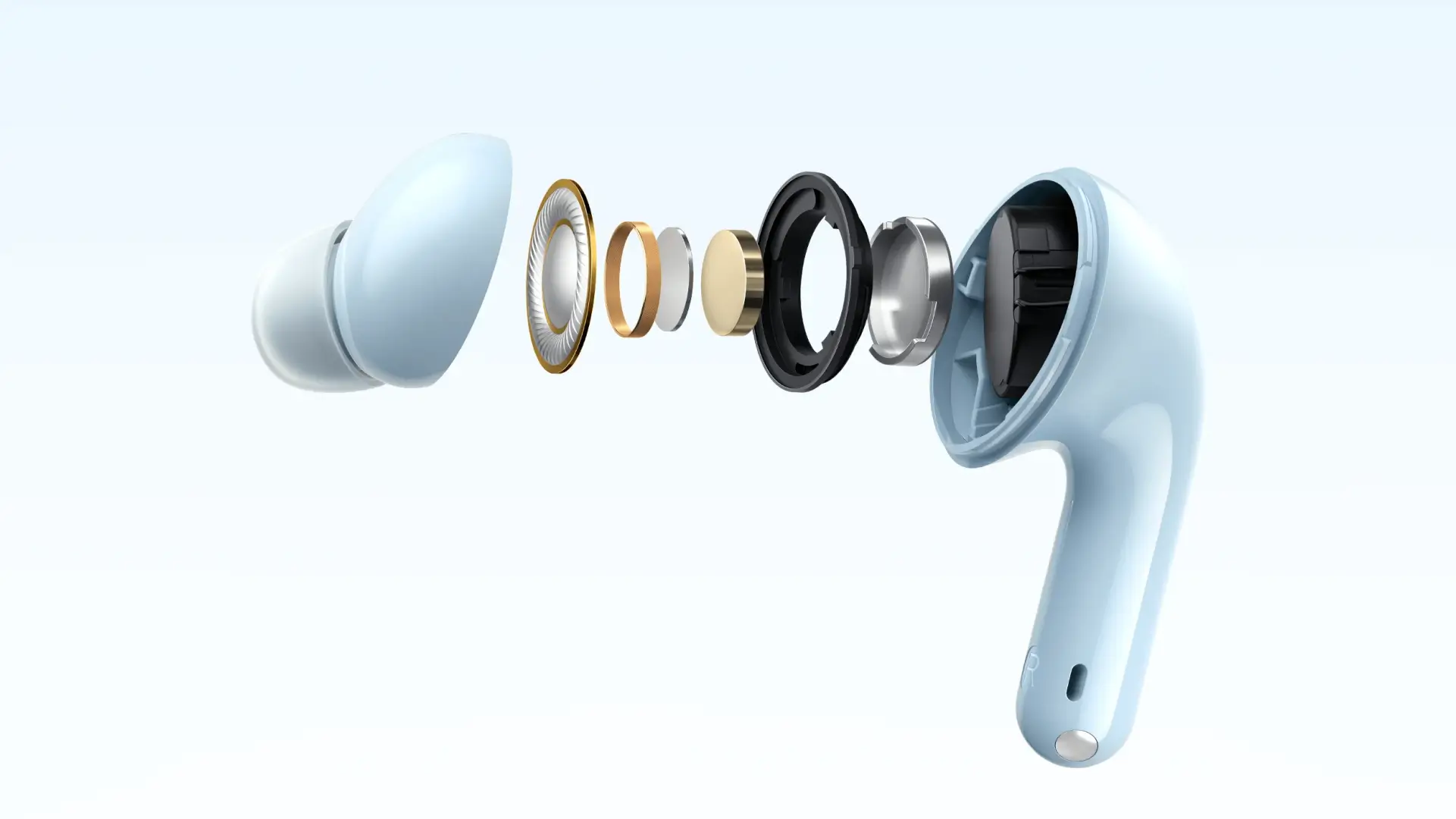 12.4mm Titanium Driver Inside Redmi Buds 6 Lite Earbuds