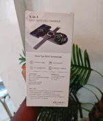 All in One Wireless Charging Station 15W Phone, Watch and Earbuds