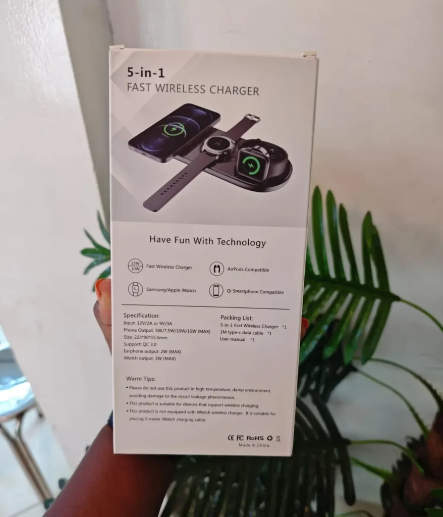 5 in 1 Fast Wireless Charger — image 2