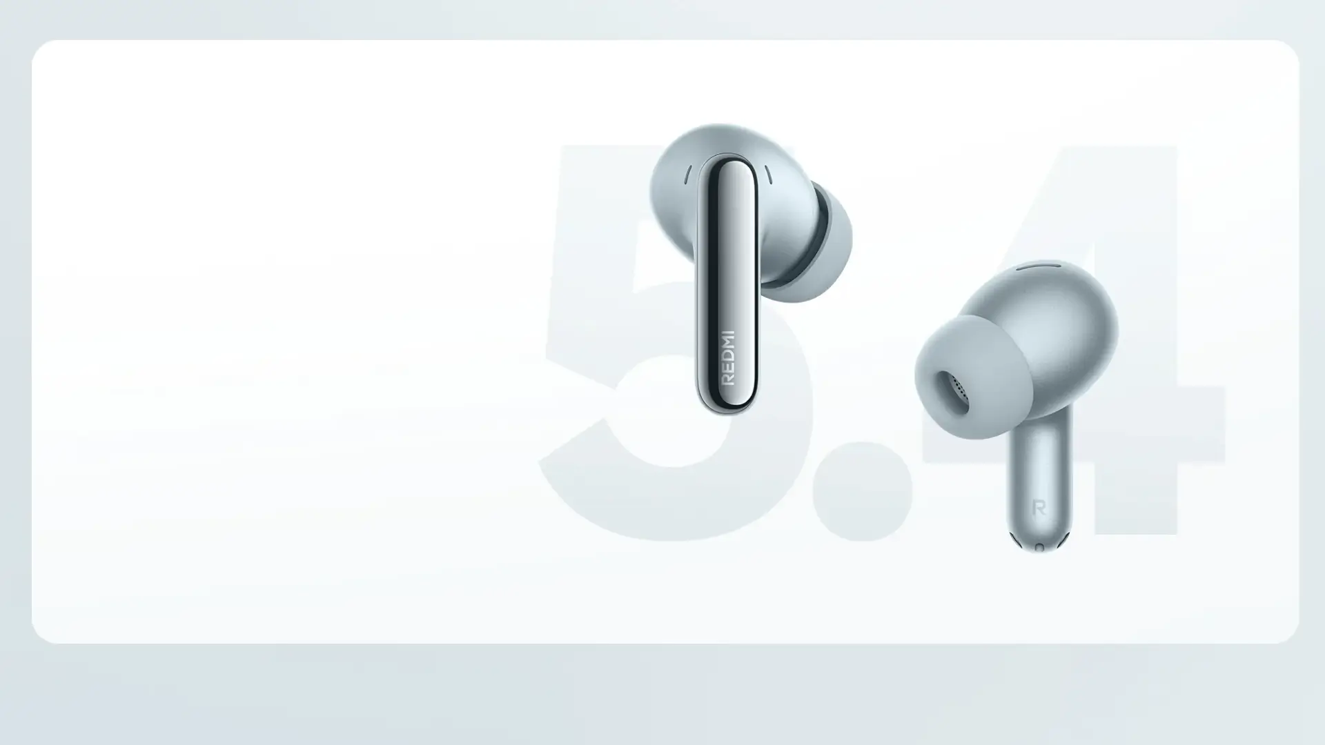 Lightweight 5.3g Earbuds Redmi Buds 8 Pro Minimal Design
